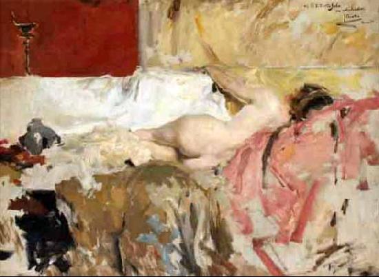 Joaquin Sorolla Female Nude Germany oil painting art